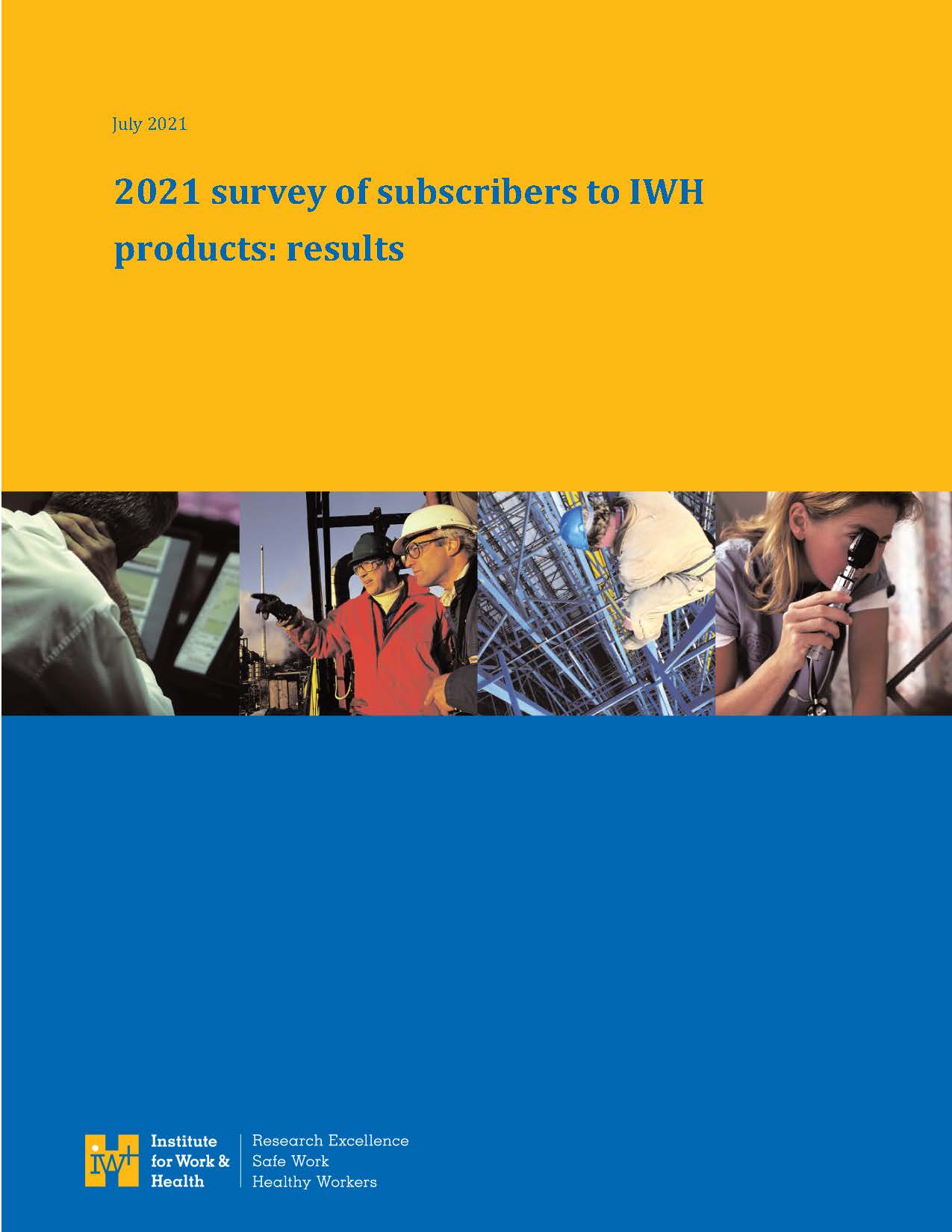 Cover image of report