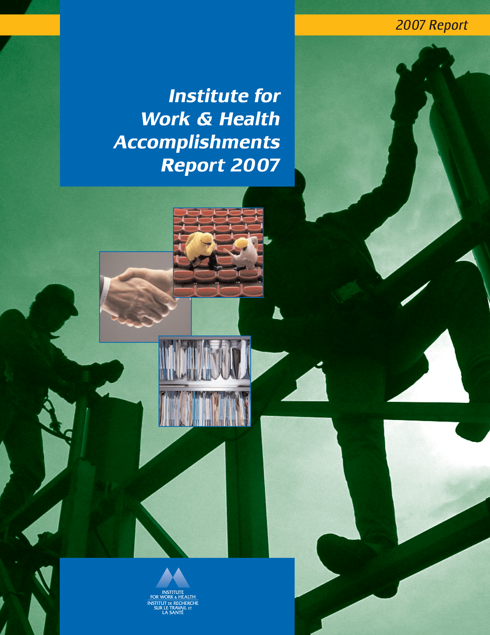 Accomplishments report 2007 cover