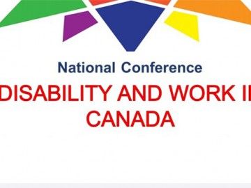 Disability and Work in Canada conference logo 
