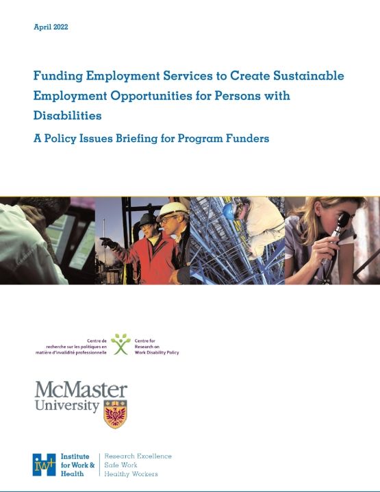 Cover of report