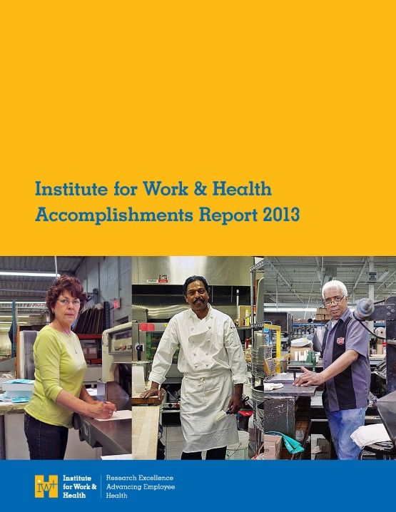 Accomplishments report 2013 cover
