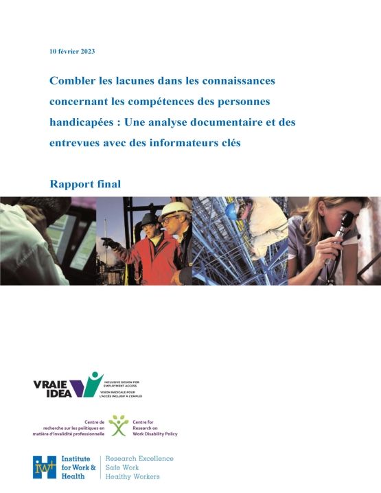 couverture du rapport