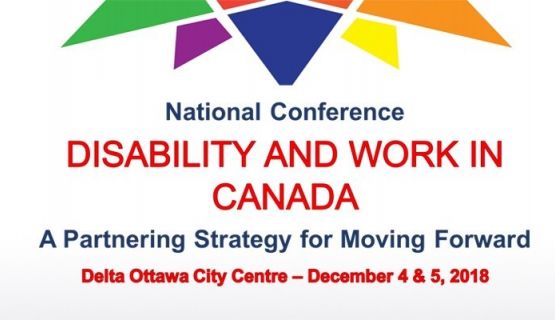 Logo of Disability and Work in Canada 2018 conference