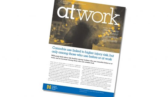 Cover image of At Work 108 (Spring 2022)