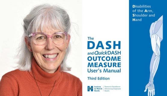 Dorcas Beaton and the cover of the DASH Outcome Measure