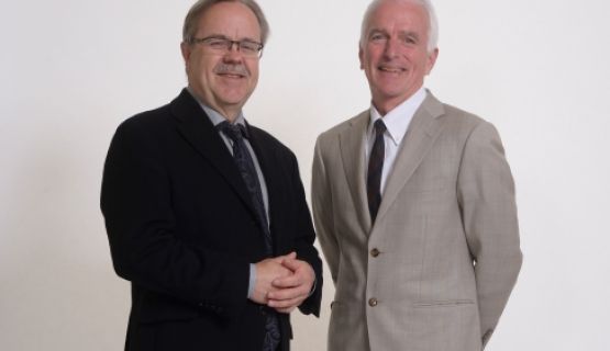 Board chair Kevin Wilson and President Cam Mustard Thumbnail