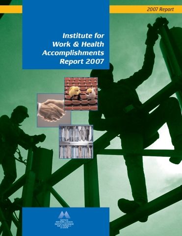Accomplishments report 2007 cover
